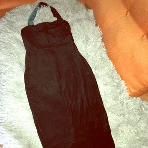 Suede Dress
